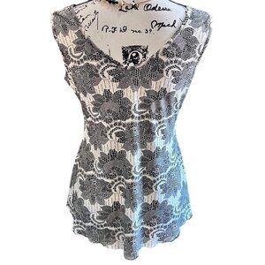 Vol.1 black and white blouse PXL 613